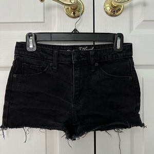 Kids Universal Threads Black Jean Shorts